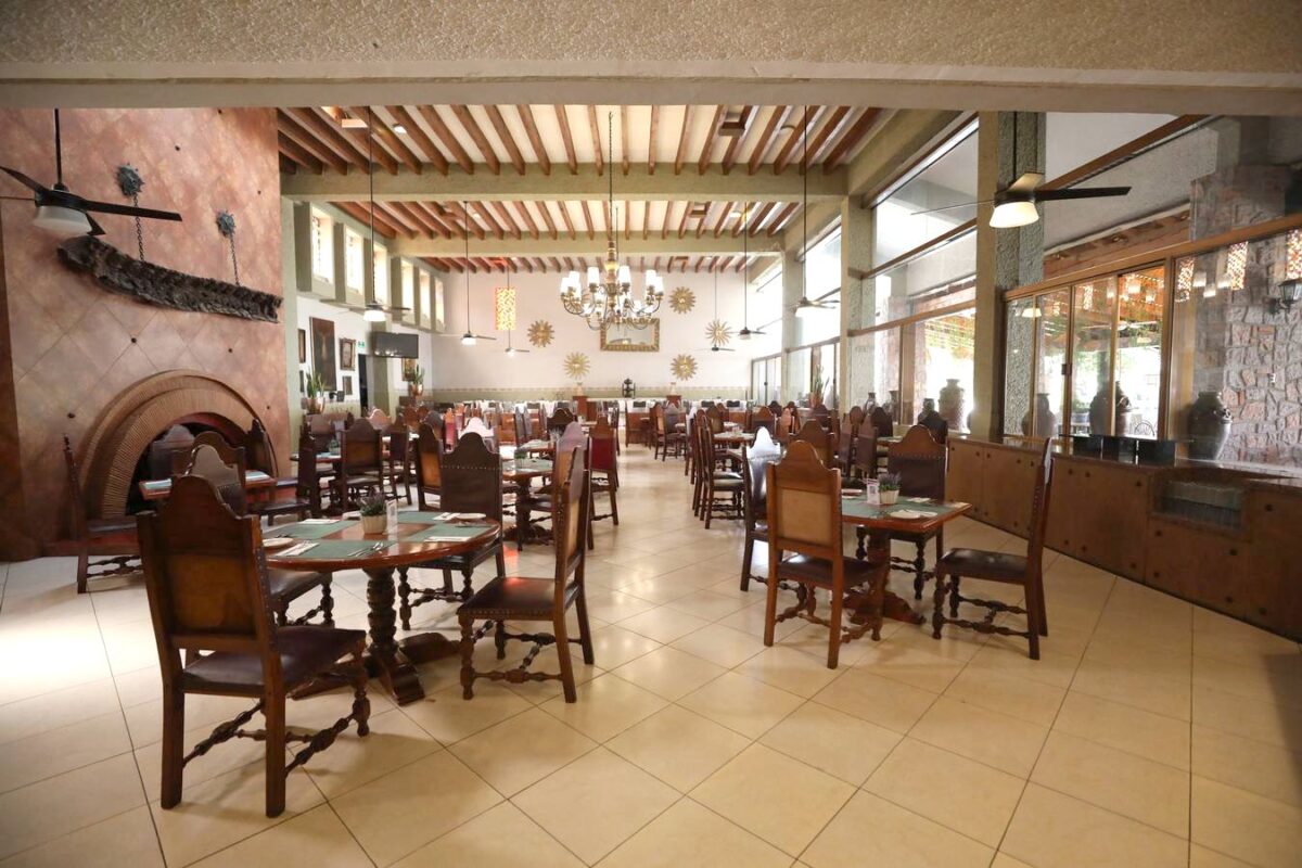Restaurante, Hotel Real de Minas Tradicional, Hotel en Santiago de Querétaro