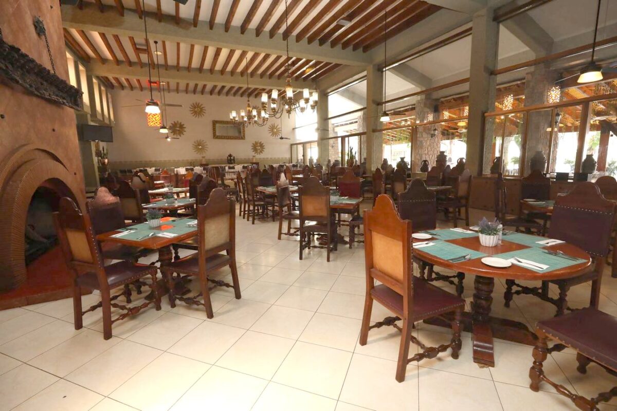 Restaurante, Hotel Real de Minas Tradicional, Hotel en Santiago de Querétaro