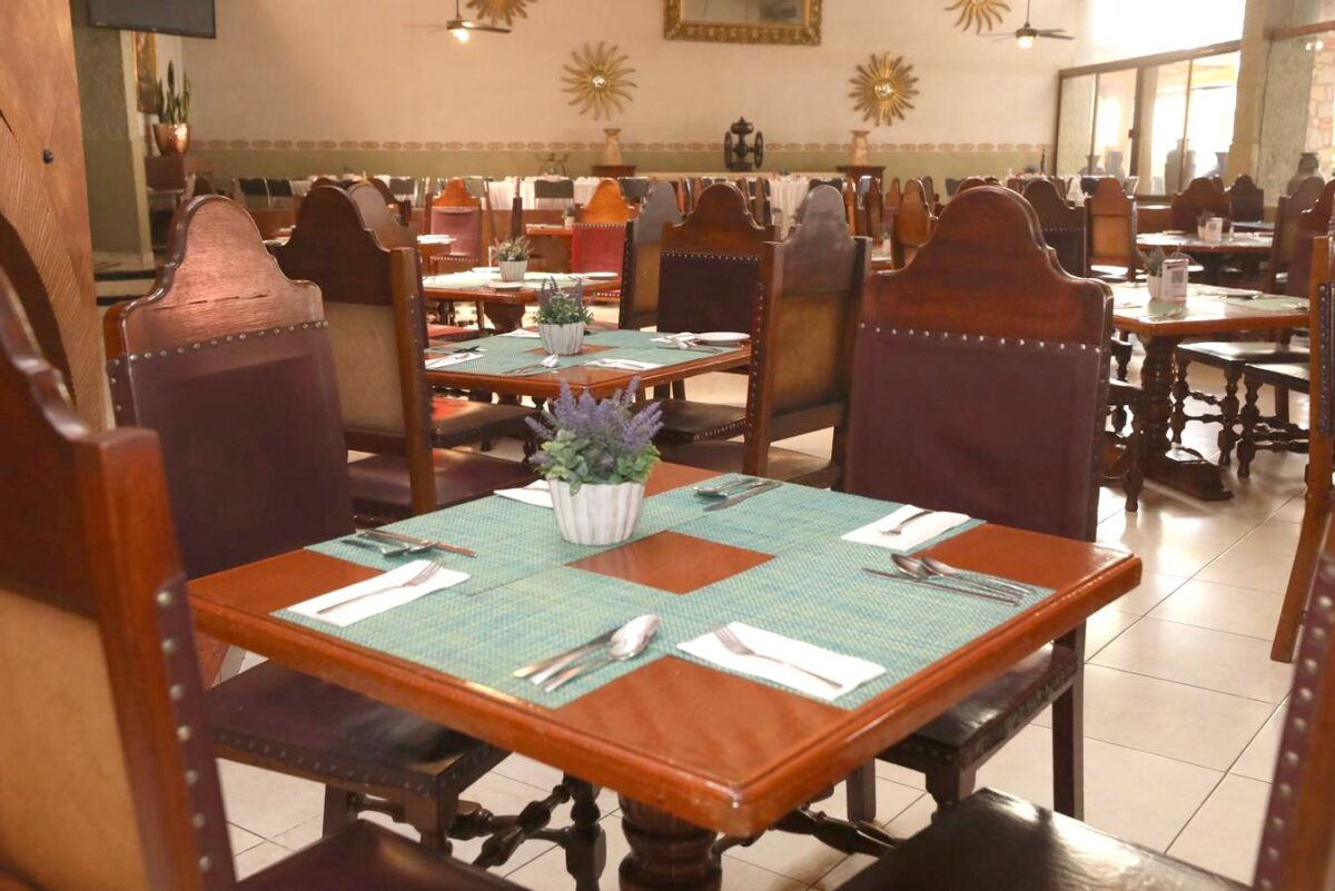 Restaurante, Hotel Real de Minas Tradicional, Hotel en Santiago de Querétaro